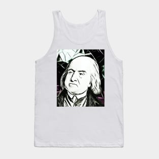 Jeremy Bentham Black and White Portrait | Jeremy Bentham Artwork 3 Tank Top